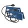 Kit 2x Aparelho de Pressão Manual - Esfigmomanômetro Premium Azul