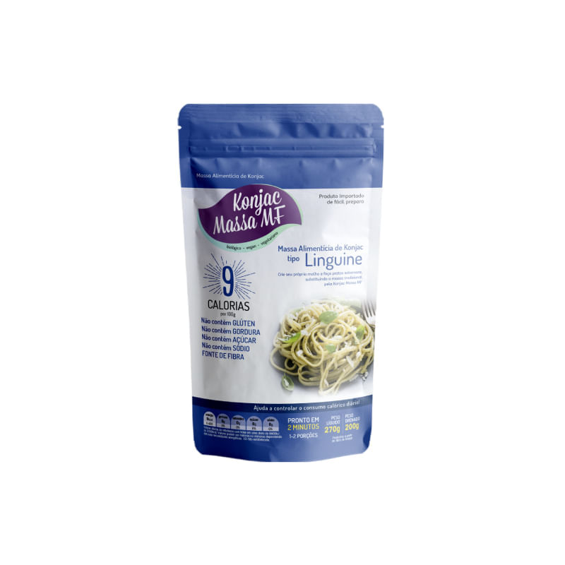 Massa Tipo Linguine - Konjac 270g