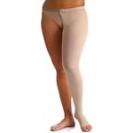 Meia 7/8 com Cinta Sigvaris 20-30mmHg - Aberta - Natural - Esquerdo - Tamanho P2