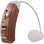 Amplificador Auditivo Modelo Externo BTE Pele Negra -unidade