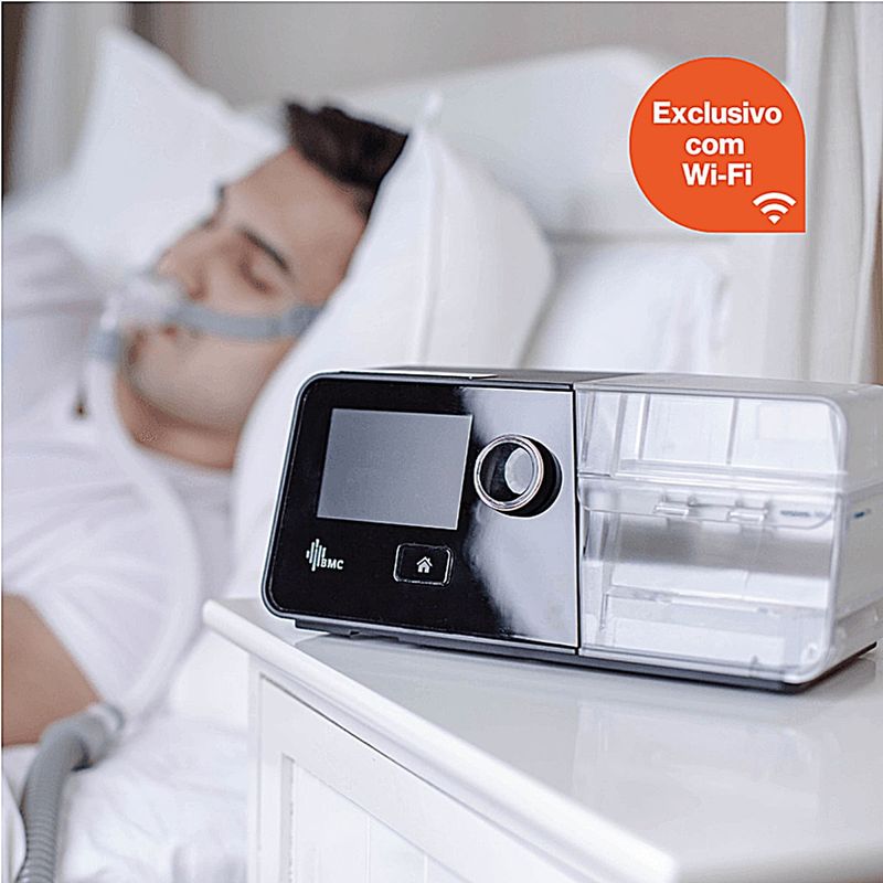 CPAP Automático G3 BMC com Umidificador conectividade Wi-Fi
