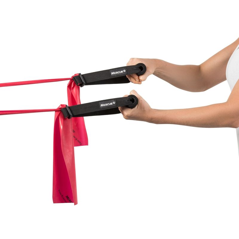 Puxador para Faixa Elástica - Mercur - 01 Par