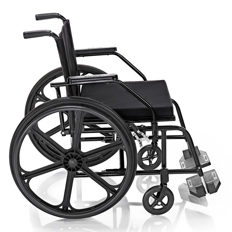 Cadeira de Rodas Dobrável - Prolife PL4001 - Pneu Maciço