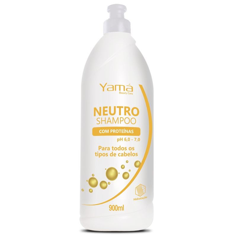 Shampoo Yamá Neutro - Com Proteínas 900ml