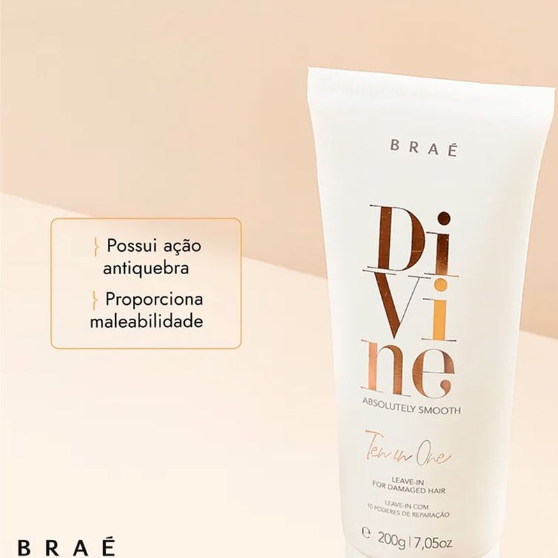 Braé Divine 10 In 1 - Leave-in Condicionador 200g