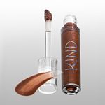 Gloss Labial Kind Beauty Marrom Perfeito - 4,5g
