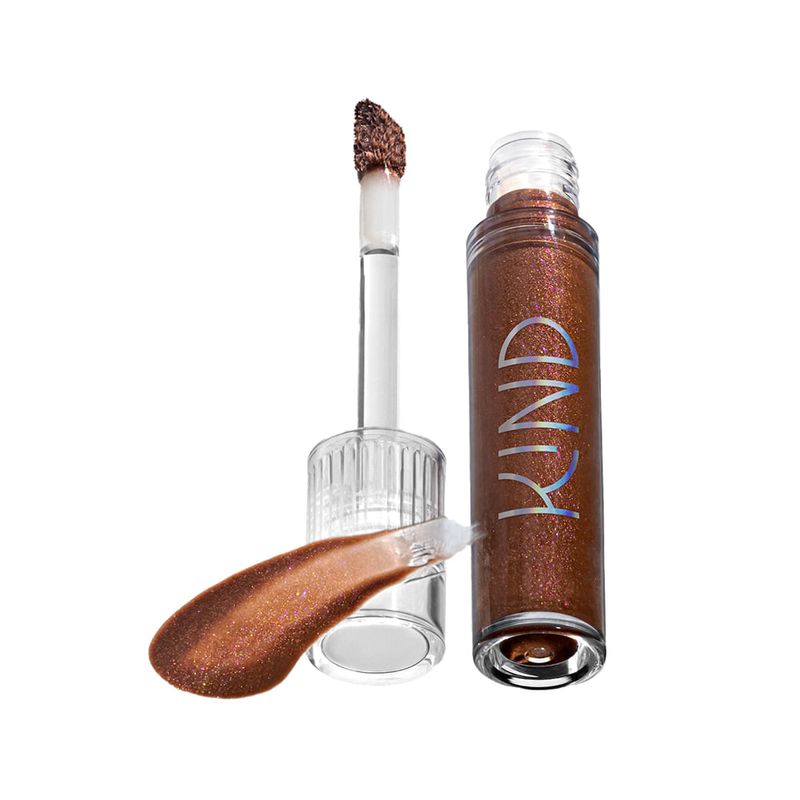 Gloss Labial Kind Beauty Marrom Perfeito - 4,5g