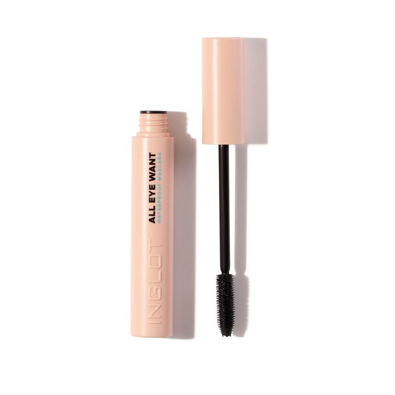Máscara De Cílios À Prova D'água - Inglot All Eye Want Preta - 8,5ml