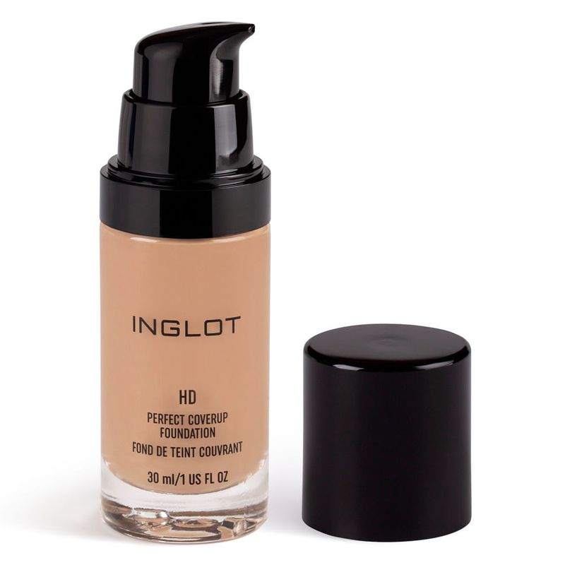 Base Líquida HD - Inglot Perfect Coverup 76 Mw - 30ml