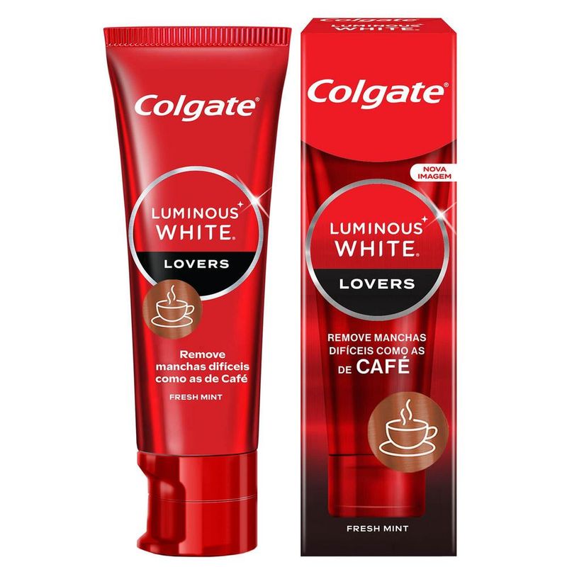 7509546670942 - Creme Dental Colgate Luminous White Manchas de Cafe 70g - 1
