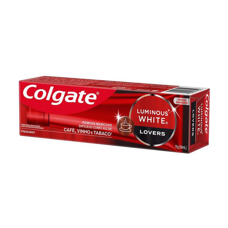 7509546670942 - Creme Dental Colgate Luminous White Manchas de Cafe 70g - 16