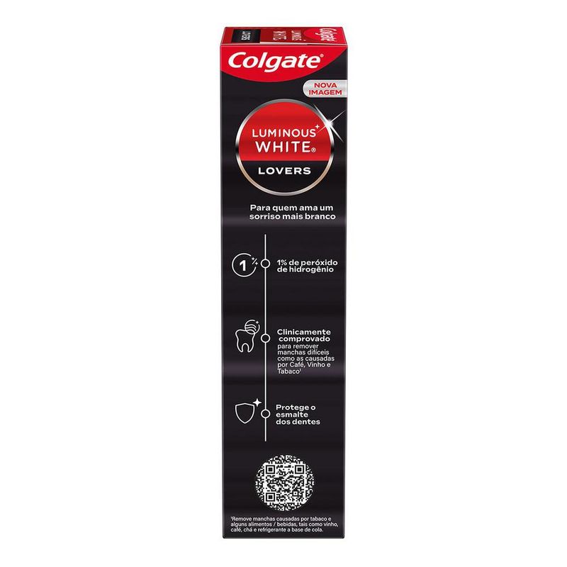 7509546670942 - Creme Dental Colgate Luminous White Manchas de Cafe 70g - 9