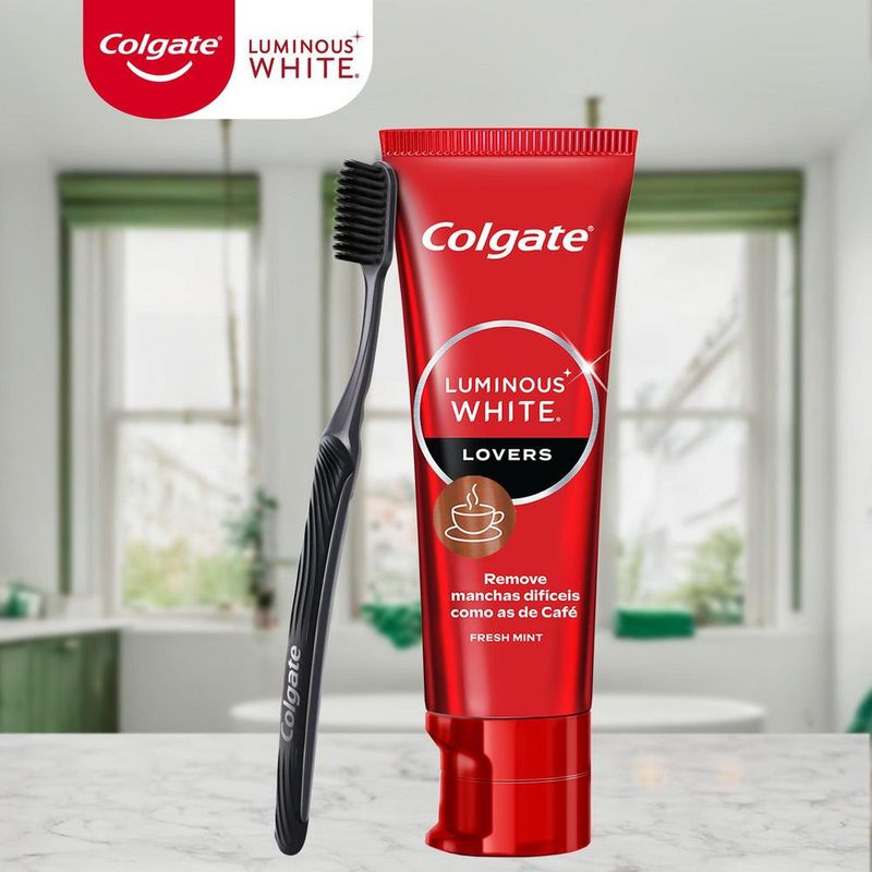 7509546670942 - Creme Dental Colgate Luminous White Manchas de Cafe 70g - 7