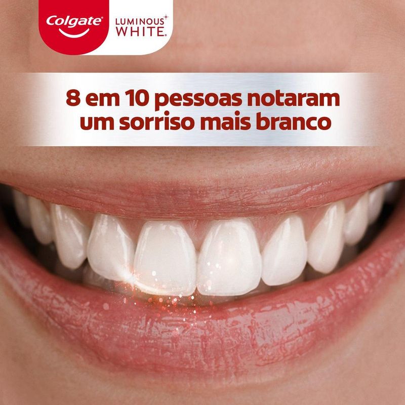 7509546670942 - Creme Dental Colgate Luminous White Manchas de Cafe 70g - 5