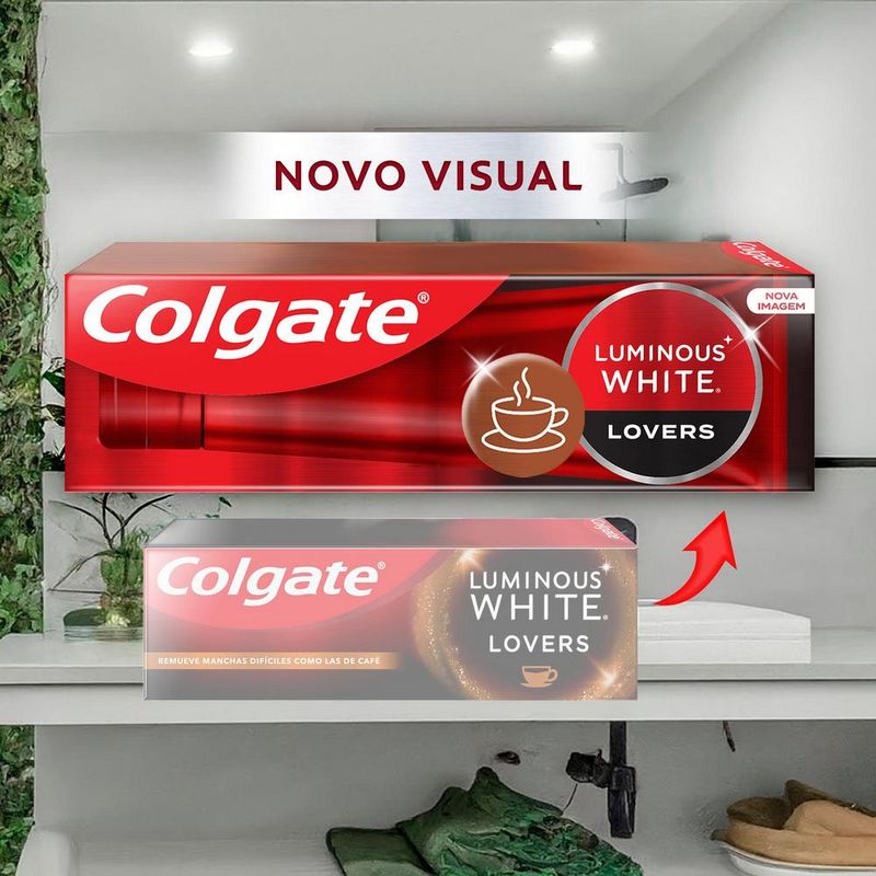 7509546670942 - Creme Dental Colgate Luminous White Manchas de Cafe 70g - 1 -1-