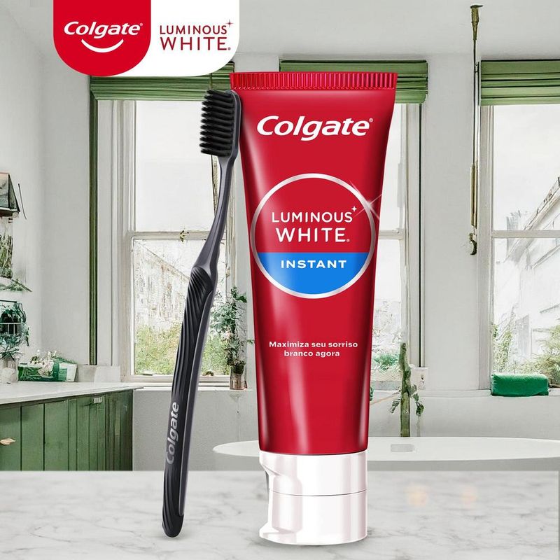 7509546069609 - Creme Dental Colgate Luminous White Instant 70g - 7