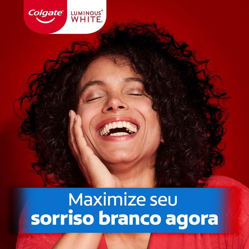 7509546069609 - Creme Dental Colgate Luminous White Instant 70g - 6