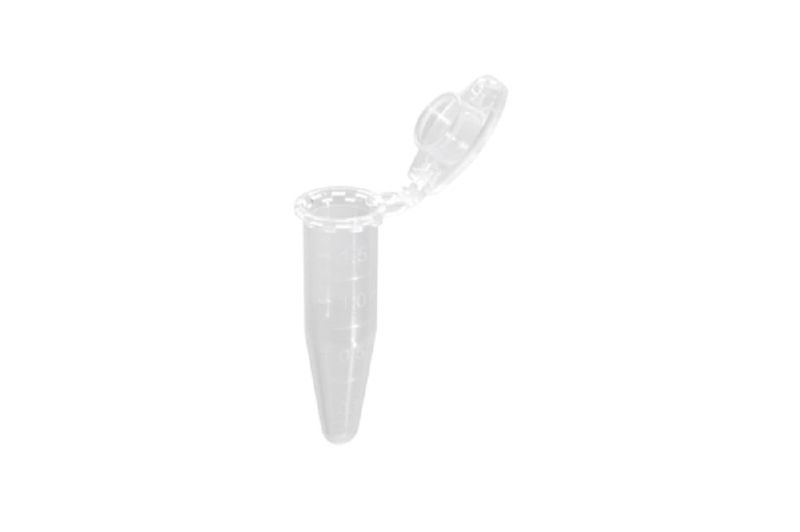 Microtubo 1,5 mL com Trava Dupla - 500 unid