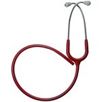 Tubo em Y com Haste e Olivas para Estetoscópio Spirit MD Vinho - Compatível com Littmann