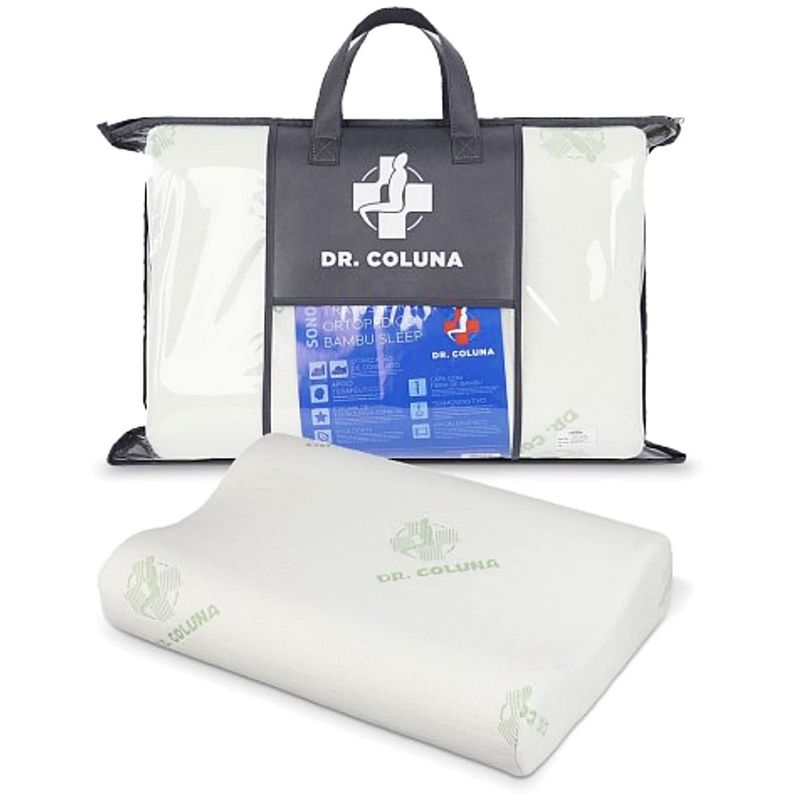 Travesseiro Ortopédico Bambu Sleep - 51x34x15cm