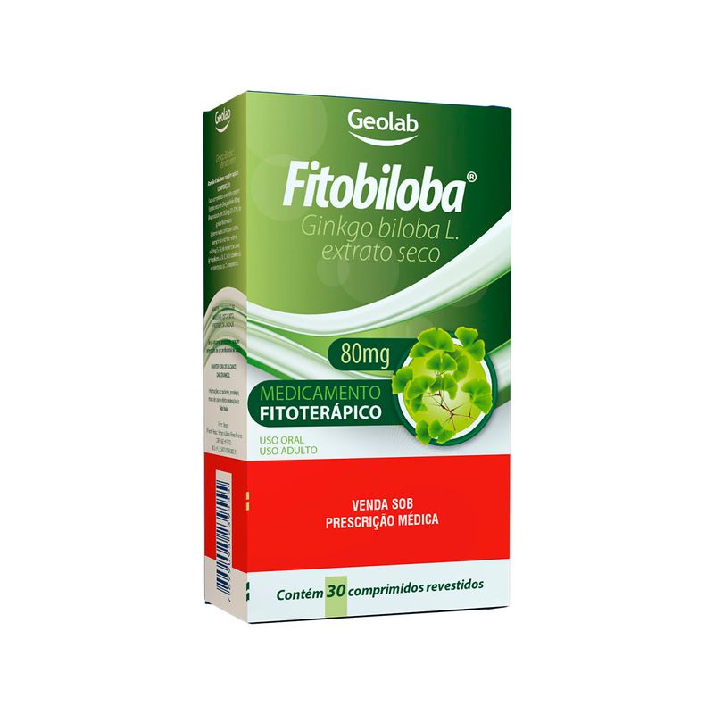 Fitobiloba 80mg 30cprs