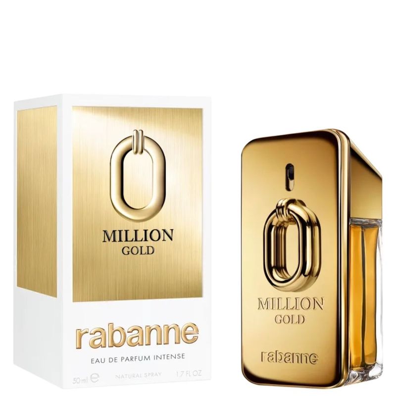 Million Gold - Rabanne Eau de Parfum Intense Masculino - 50ml