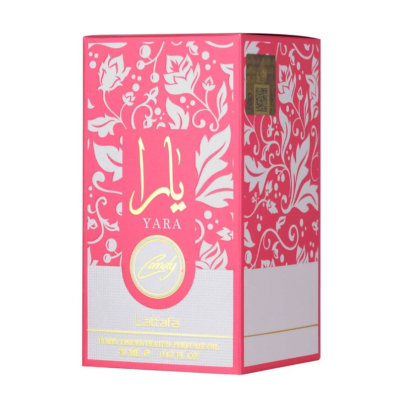 Yara Candy - Lattafa - Pure Concentrated Perfume Oil Feminino - 20ml