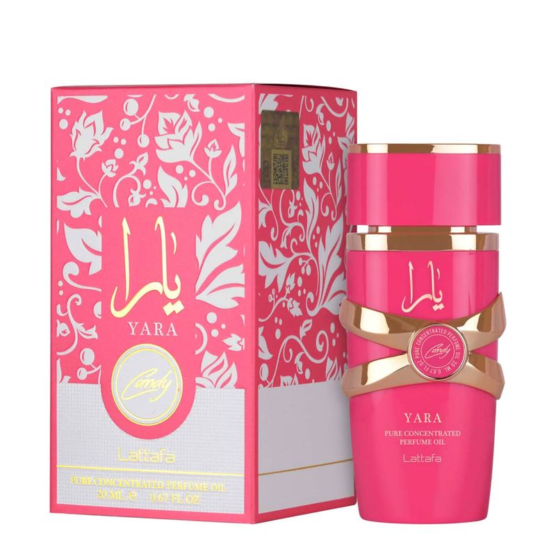 Yara Candy - Lattafa - Pure Concentrated Perfume Oil Feminino - 20ml