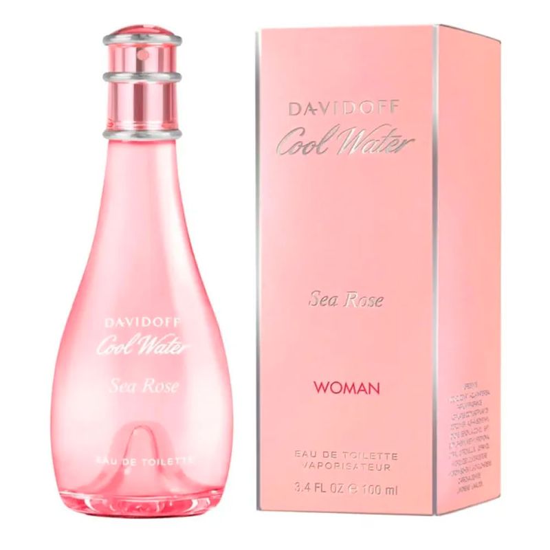 Cool Water Woman Sea Rose - Davidoff - Eau de Toilette Feminino - 100ml