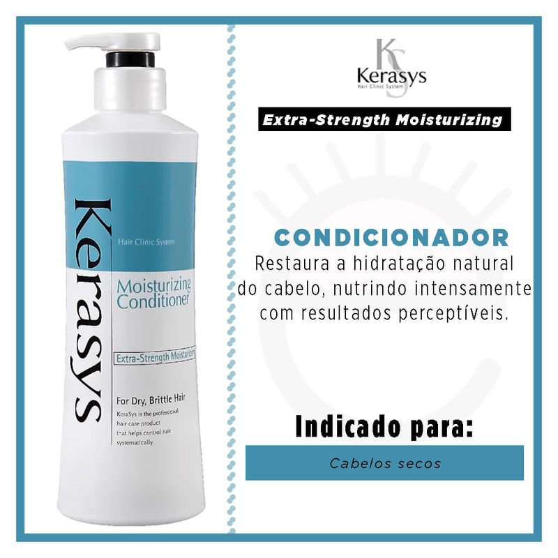 Kerasys Moisturizing - Condicionador - 600ml