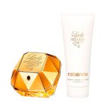 Kit Rabanne Lady Million Feminino - Eau de Parfum 80ml + Body Lotion 100ml