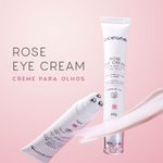 Creme para Área dos Olhos Roll-On com Extrato de Rosas - Rose Eye Cream - 20g