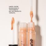 Kit Nécessaire Preta + Blush Cremoso + Brilho Labial Transparente (3 Produtos)