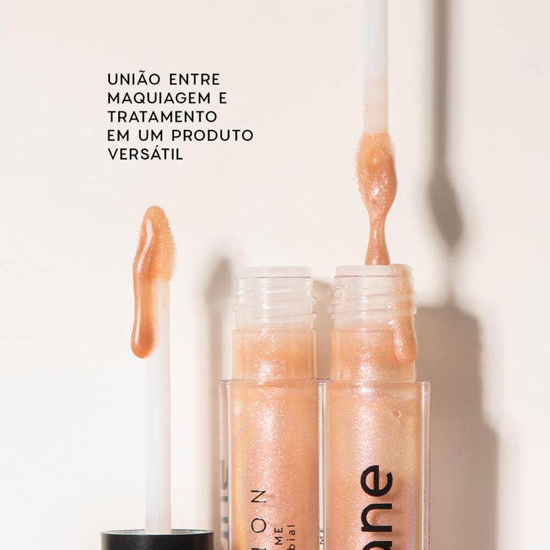 Kit Nécessaire Preta + Blush Cremoso + Brilho Labial Transparente (3 Produtos)