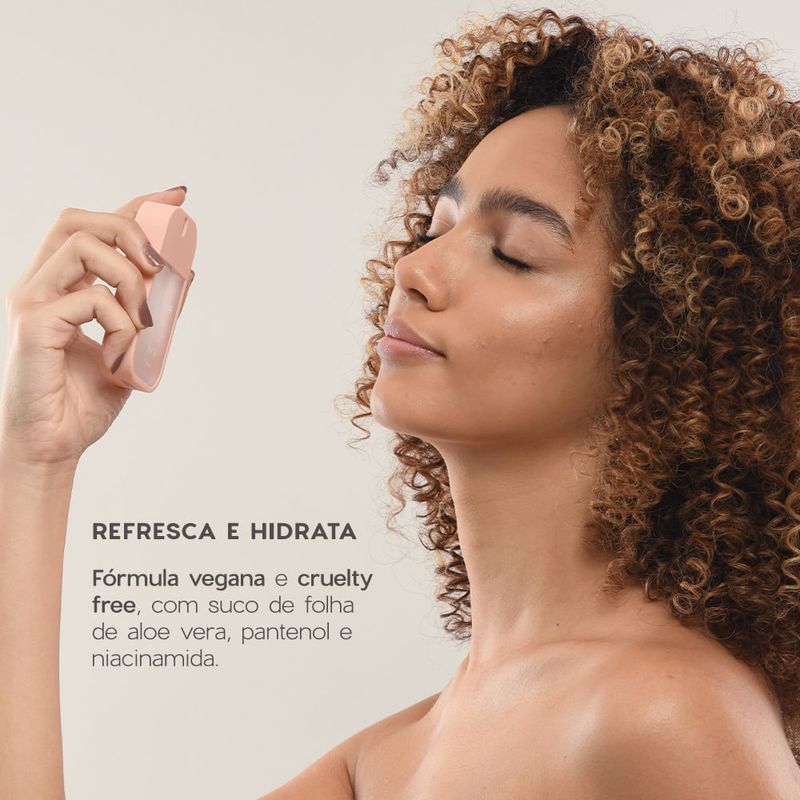 Kit Mini Nécessaire + Mini Brilho Labial + Mini Blush + Bruma Facial Océane (4 Produtos)