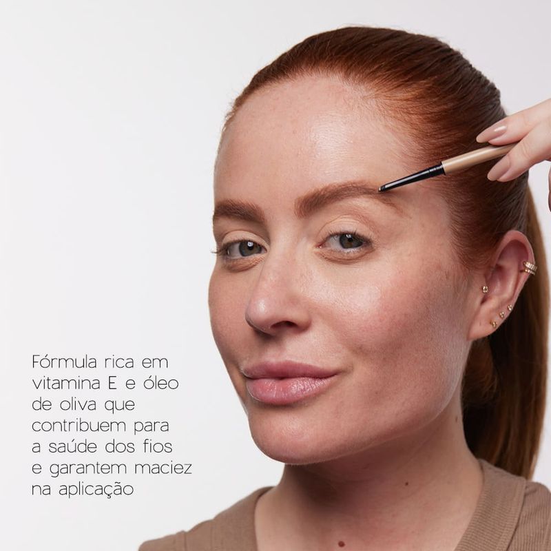 Kit Trio de Sombras Hazel - Lápis Sobrancelhas Retrátil Médio Nádia Tambasco Océane (2 Produtos)