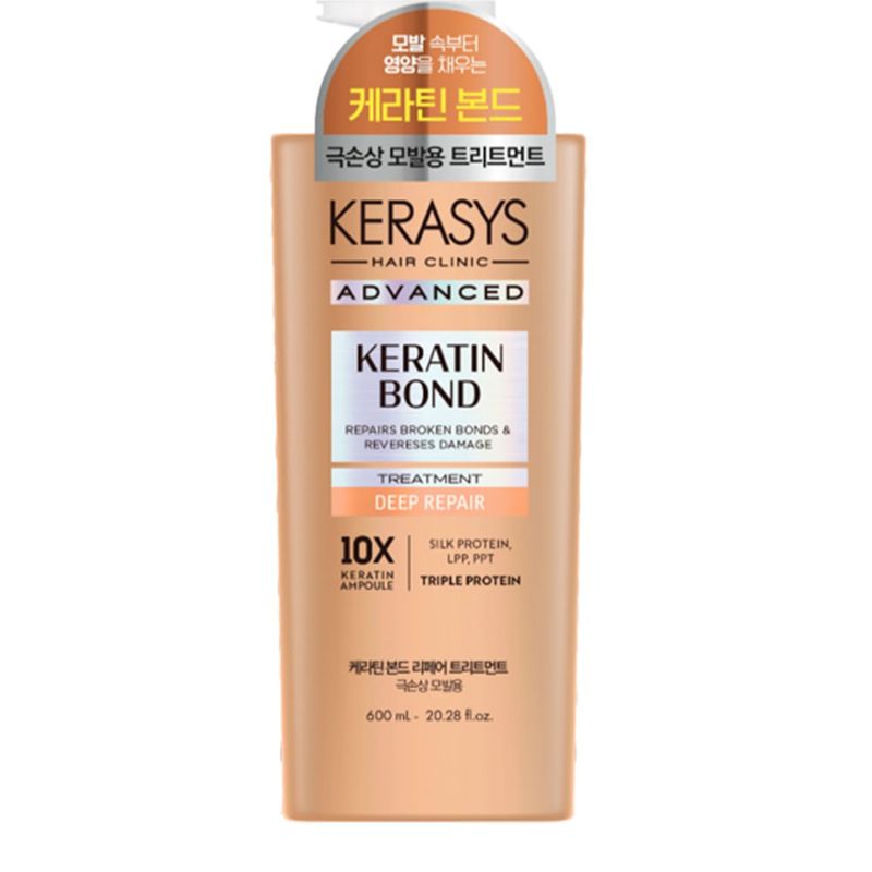 Kerasys Advanced Keratin Bond Deep Repair Treatment - Máscara Capilar - 600ml