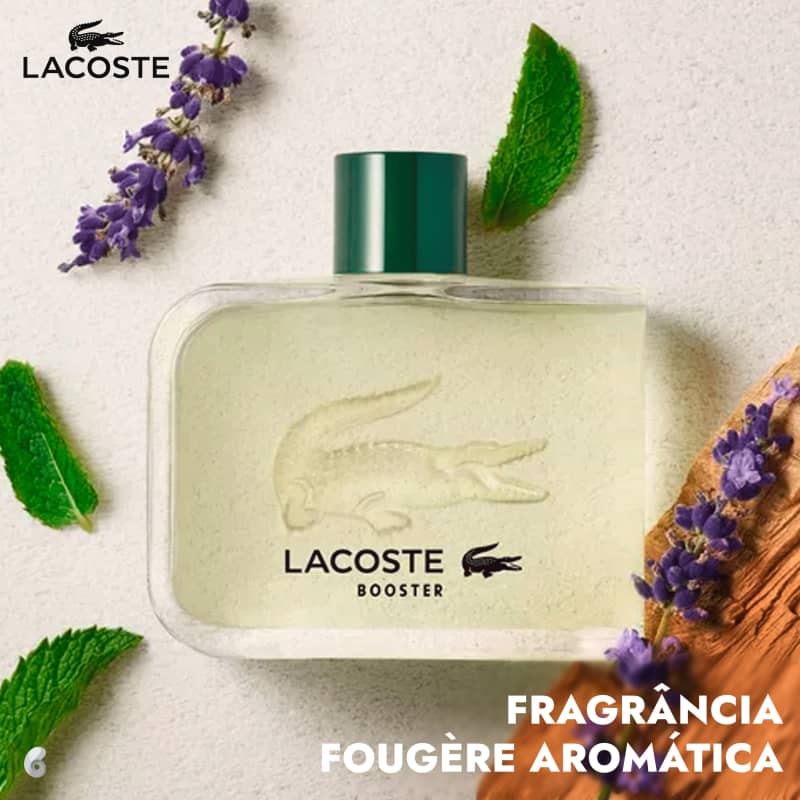 Lacoste Booster Eau de Toilette - Perfume Masculino - 125ml