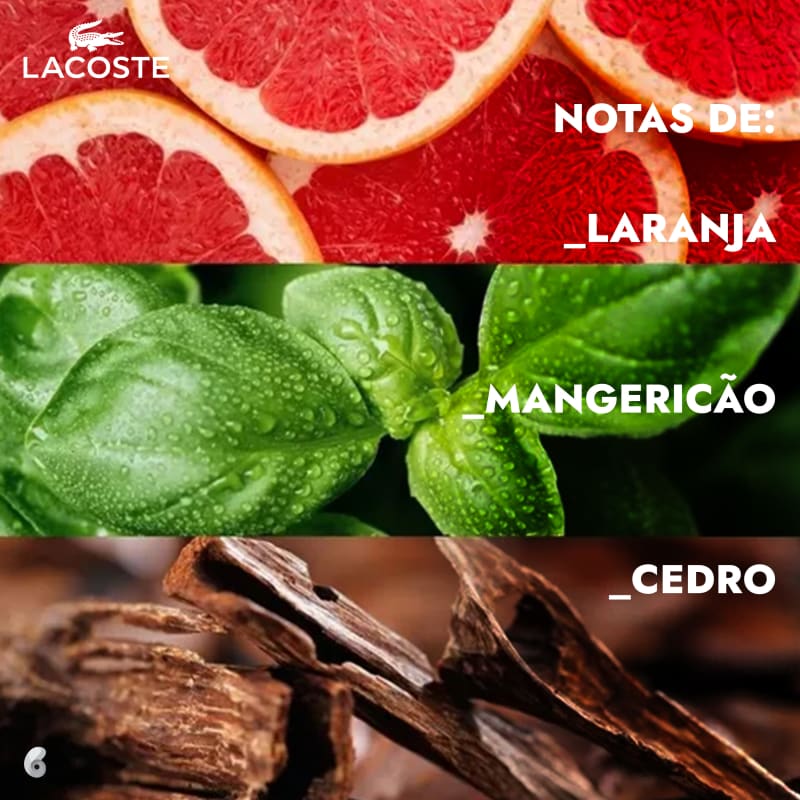 Lacoste Booster Eau de Toilette - Perfume Masculino - 125ml