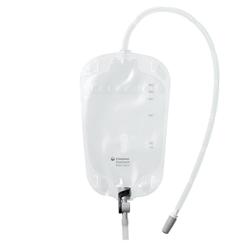 Bolsa de Perna Security com Tubo 500ml - Kit com 10 Unidades