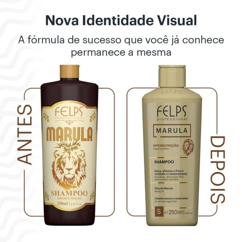 Felps Professional - Marula Hipernutrição Shampoo - 250ml