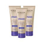 Lowell Dynamic Kit 3 Condicionadores Fortificante - 200ml