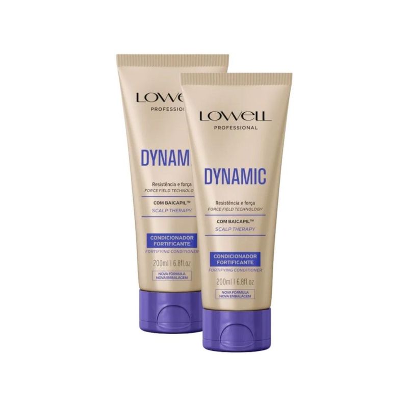 Lowell Dynamic Kit 2 Condicionadores Fortificante - 200ml
