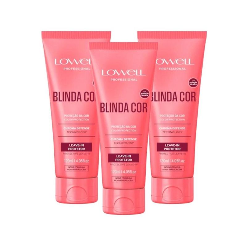 Lowell Blinda Cor Kit 3 Leave-in Protetor - 120ml