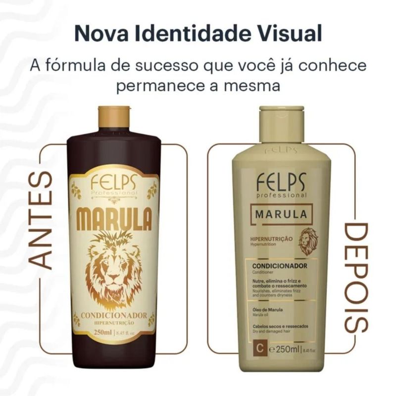 Felps Professional Marula Hipernutrição Condicionador - 250ml