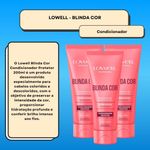 Lowell Blinda Cor Kit 3 Condicionador Protetor - 200ml