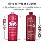 Felps Professional SOS Reconstrução Shampoo - 1L