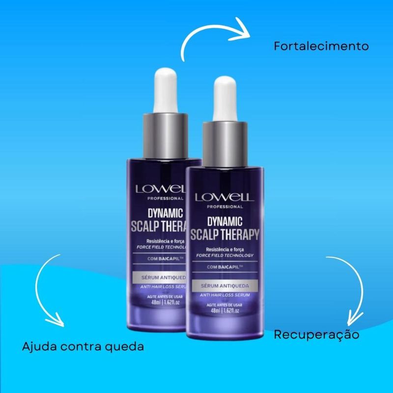Lowell Dynamic Kit 2 Sérum Antiqueda - 48ml
