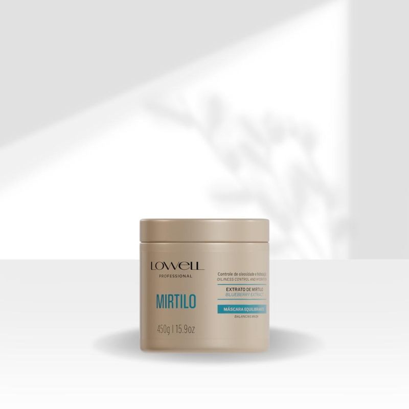 Lowell Professional Mirtilo Equilibrante Máscara - 450g