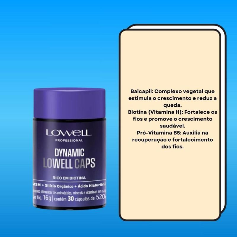 Lowell Dynamic Suplemento - 30 Cápsulas